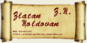 Zlatan Moldovan vizit kartica
